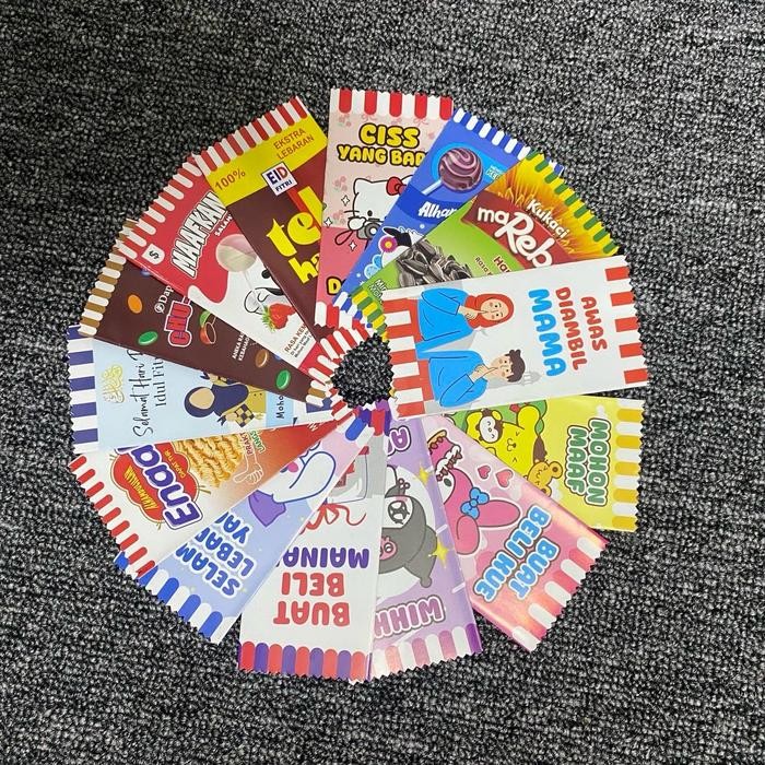 

ISI 100 PCS AMPLOP PERMEN KODE 1423