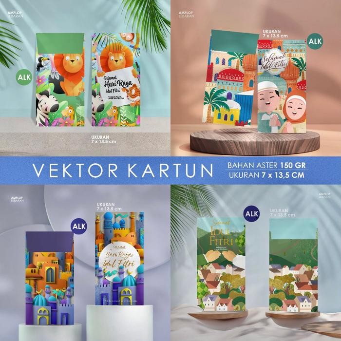 

AMPLOP LEBARAN/AMPLOP IDUL FITRI PANJANG TEBAL RANDOM 1PACK 50PCS KODE 575