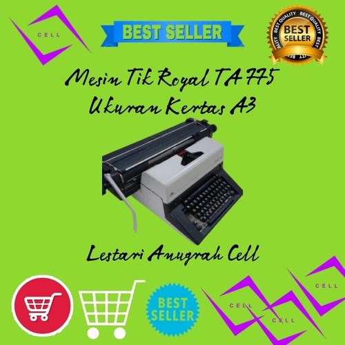 Royal TA 775 - Mesin Tik Manual 18" inch ukuran A3