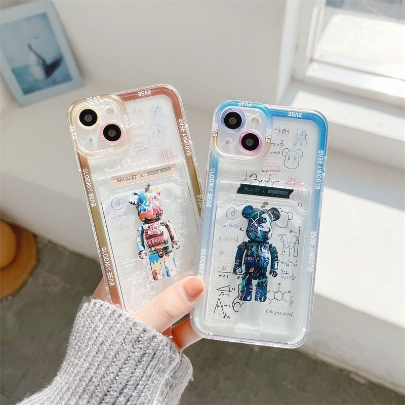 Violent Bears Pop Fashion Case Hp Redmi Note 14 4G 14C Note 14 Pro Plus Note 14 5G A5 Note 9S 9C A1 
