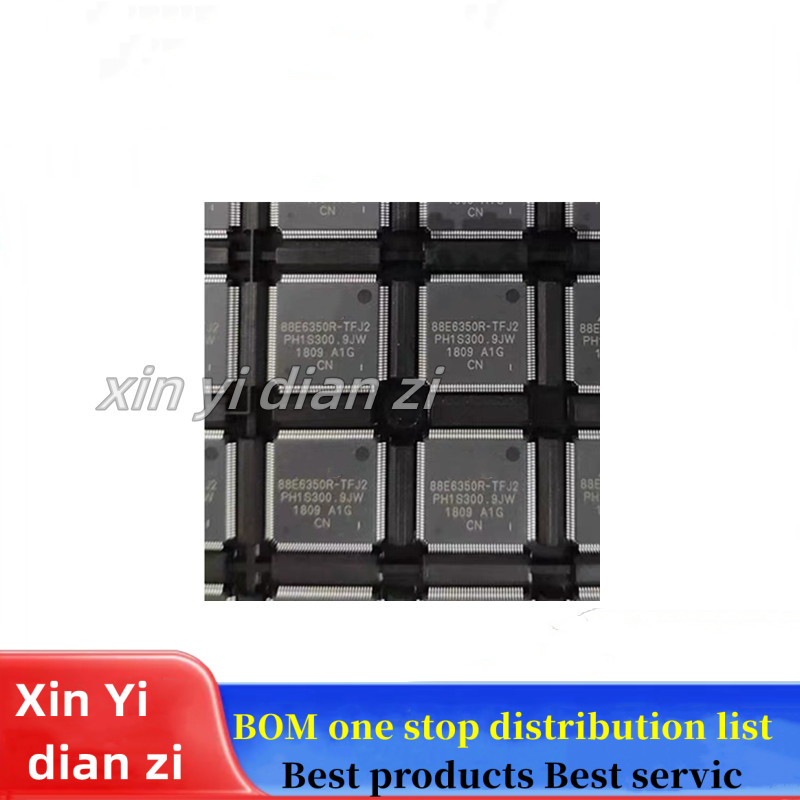 1pcs/lot 88E6350R-TFJ2 88E6350 QFP ic chips in stock