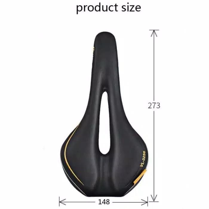 Termurah sadel Velo Gel 3256 Lubang Sepeda MTB SELI Roadbike