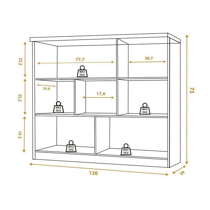 MIAMI Kitchen Set Kayu Rak Dapur Putih Kabinet Dapur Modern Minimalis Atas 3 Pintu