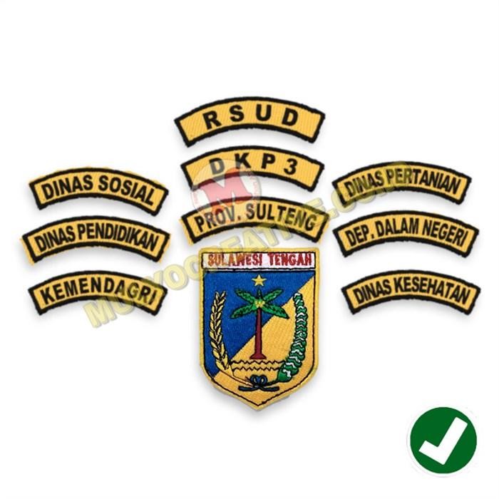 

Bed Bordir Logo Dinas Provinsi Sulawesi Tengah - Bordir Pemprov PREMIUM