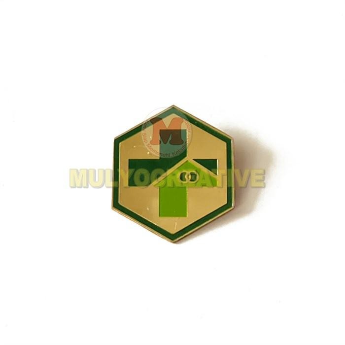 

Pin Bross Logo Puskesmas - Emblem Logo Puskemas PREMIUM