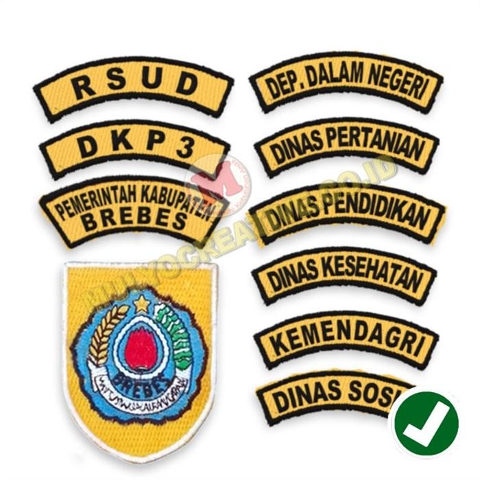 

Bed Bordir Logo Dinas Kabupaten Brebes - Bordir PemKab Brebes PREMIUM