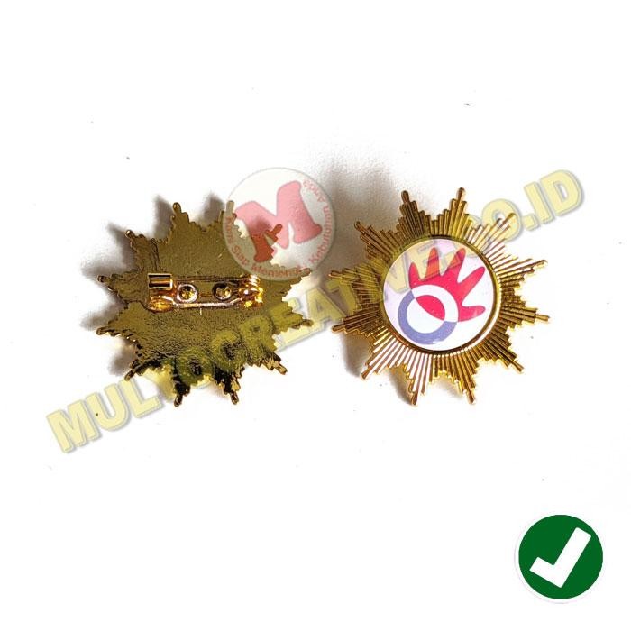 

Bros Logo Custom Pin Logo Telkom Pin Custom Murah Model Matahari PREMIUM