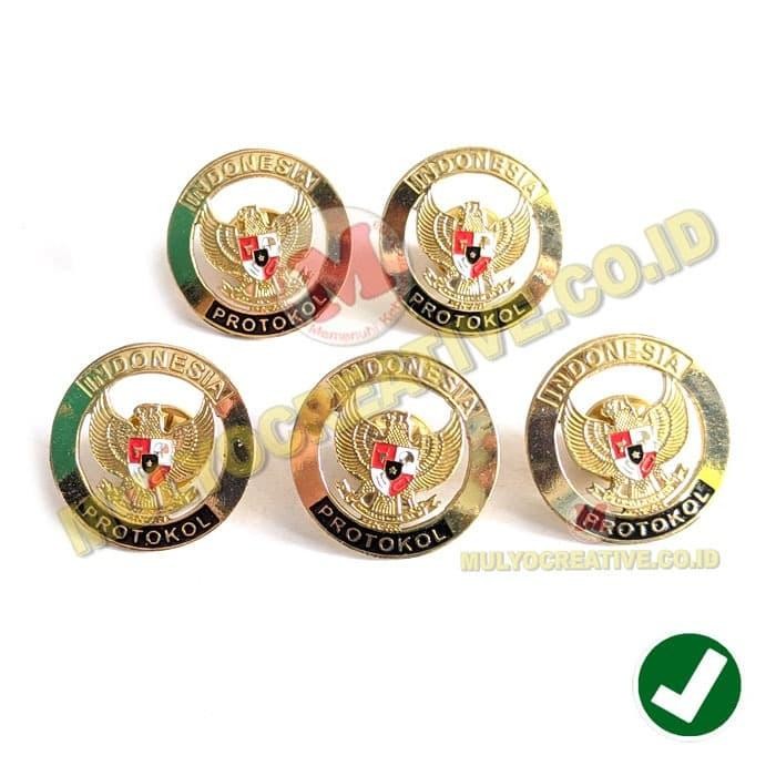 

Pin Protokol Garuda Warna Hitam Lencana Pin Protokol Model Bulat Murah PREMIUM
