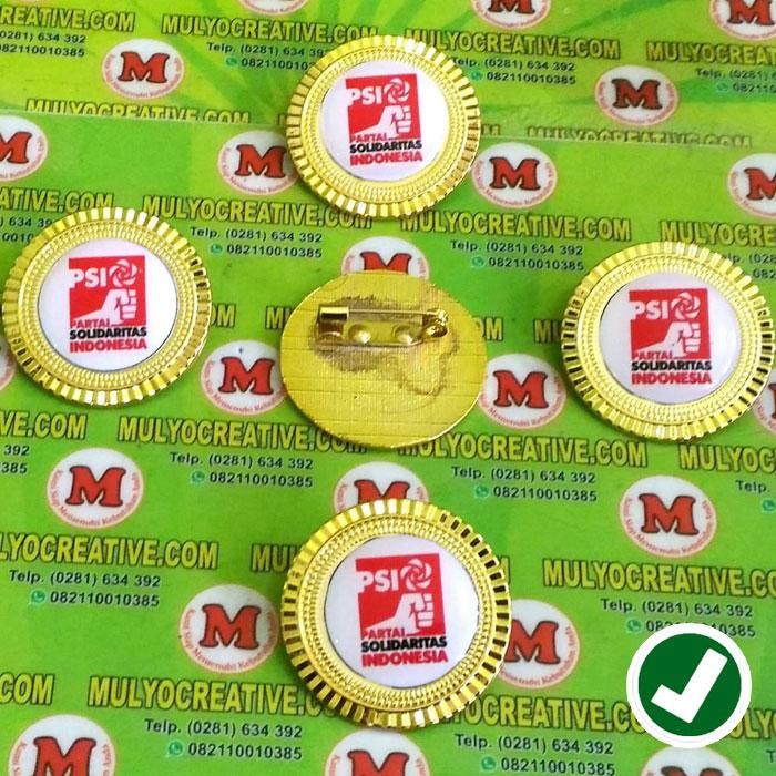 

Pin Partai PSI Model Gerigi - Pin Partai Solidaritas Indonesia 3 Cm PREMIUM