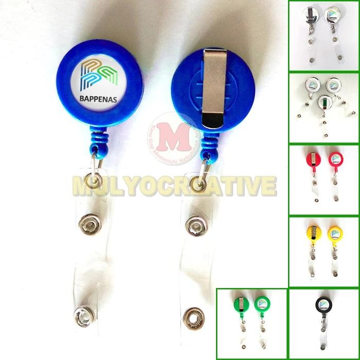

Gantungan ID Card Holder Logo Bappenas ID Card Yoyo Bappenas PREMIUM