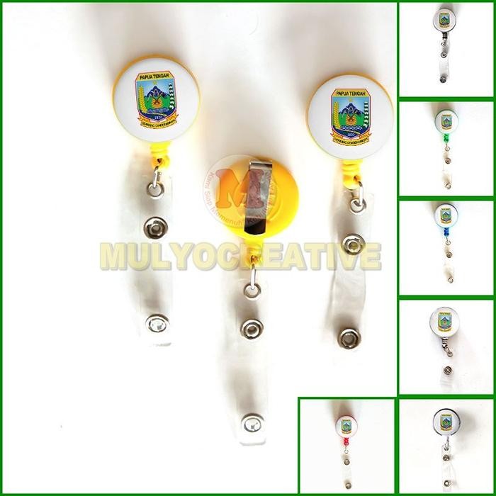 

ID Card Yoyo Papua Tengah Gantungan Murah ID Card Holder Logo PREMIUM
