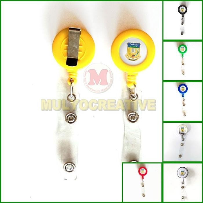

ID Card Yoyo Papua Gantungan Murah ID Card Holder Logo Papua PREMIUM