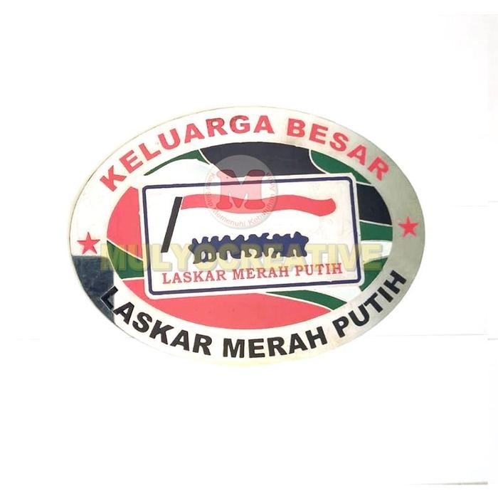 

Plat LMP Plat Keluarga Besar Laskar Merah Putih PREMIUM