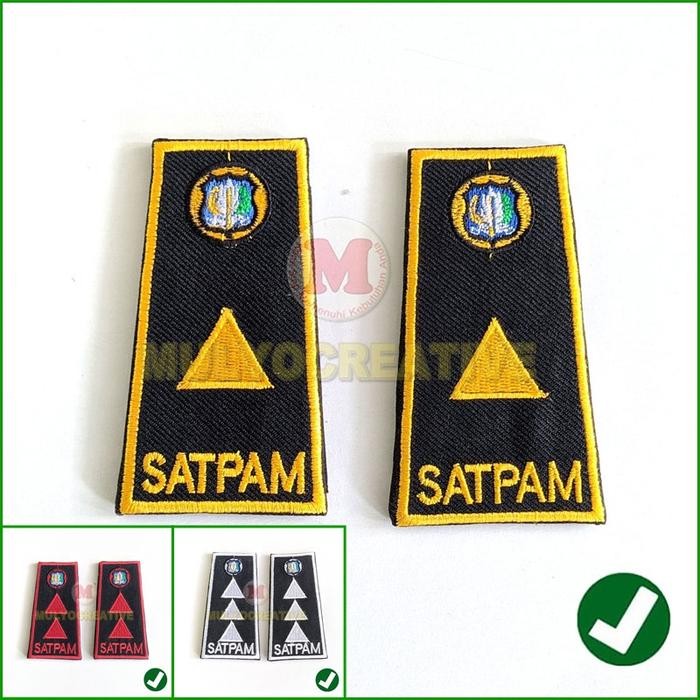 

Pangkat Satpam PDH Terbaru - Pangkat Bordir Security Bahan Tebal PREMIUM