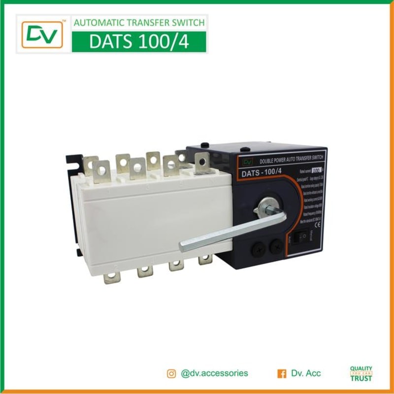 PROMO DV AUTOMATIC TRANSFER SWITCH 4P 100A DATS