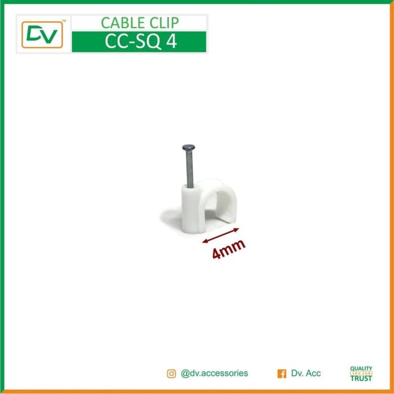 

PROMO DV CABLE CLIP 4MM