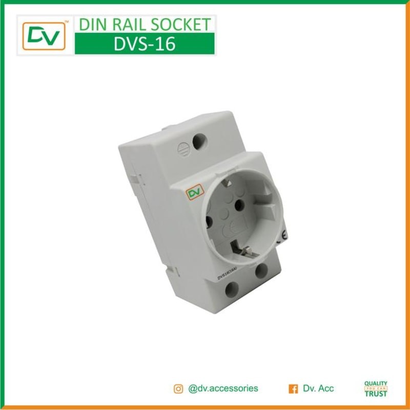 PROMO DV DIN RAIL SOCKET / DVS16