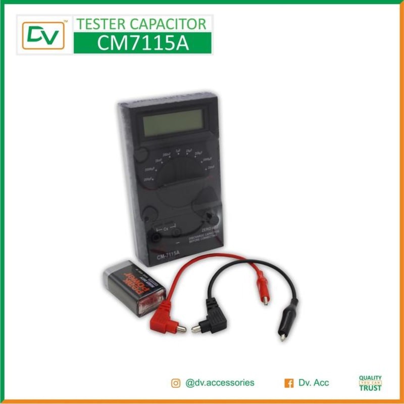 PROMO DV TESTER CAPACITOR CM7115A