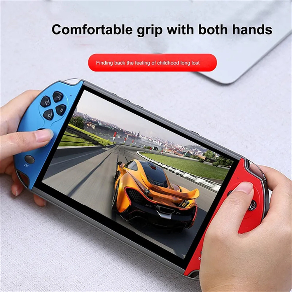 X7 Handheld Game Console 4.3-Inch Screen Game Console Built In 10000+