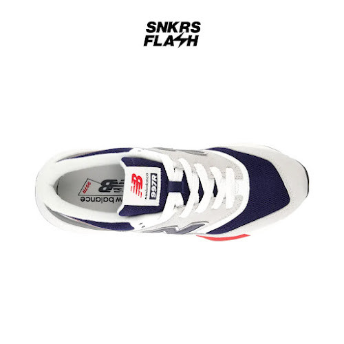 NEW BALANCE 997R BRIGHTON GREY TEAM NAVY Sepatu Sneakers Pria - U997REB - Size 44.5