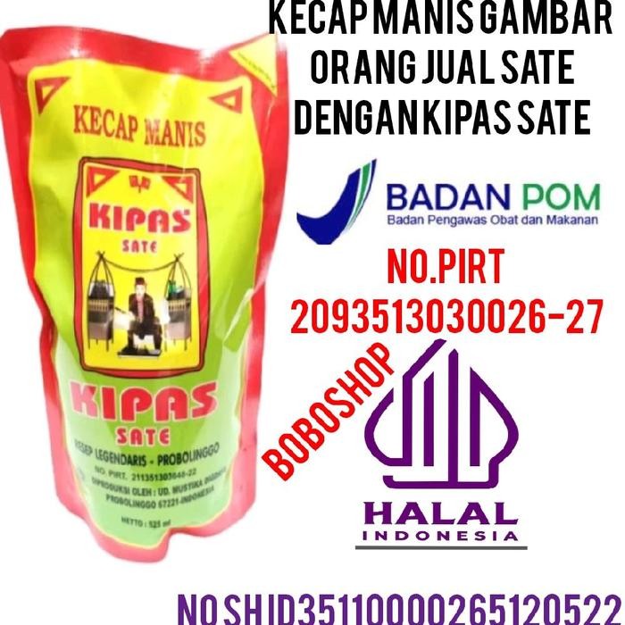 

KECAP MANIS CAP KIPAS SATE 525ML