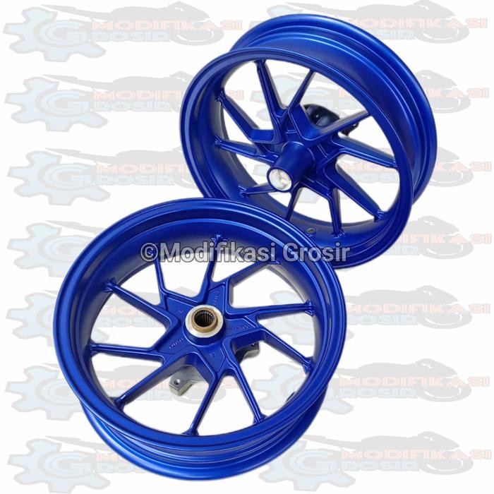 VELG RACING TAPAK LEBAR CHEMCO NEW NMAX 155 2020 100% ORI - BIRU