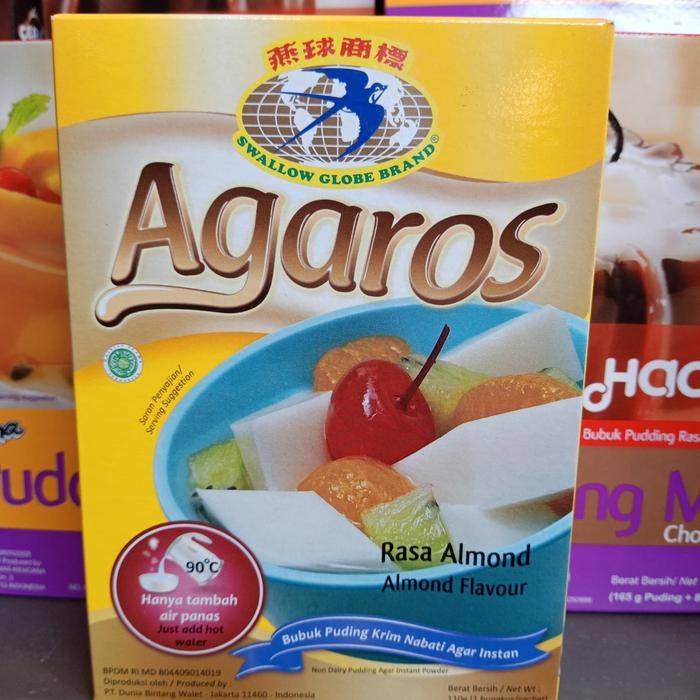 

NEW! SWALLOW AGAROS PUDDING RASA ALMOND 110GR