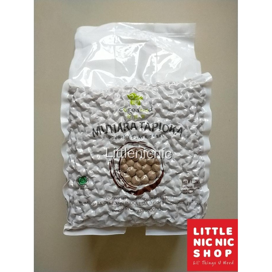 

NEW! BOBA BUBBLE BLACK PEARL 0.8 MM 3 KG IMPORT TAIWAN COME FOOD