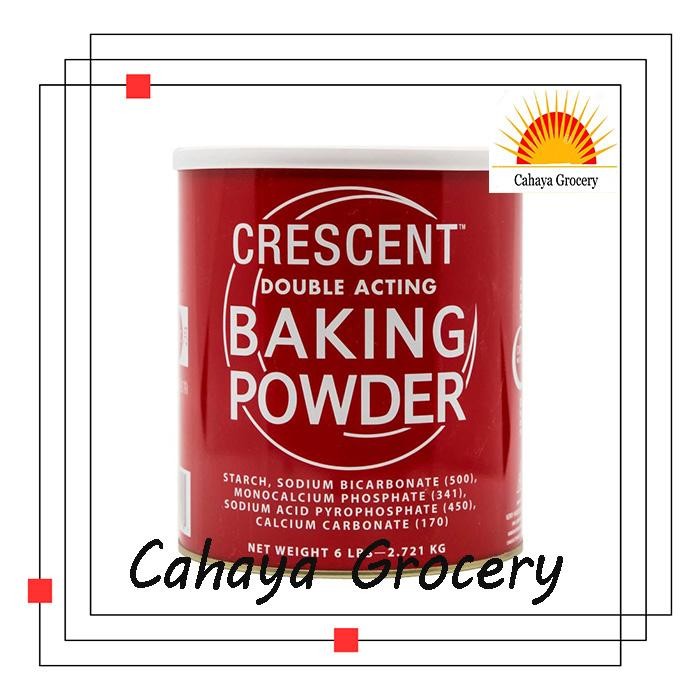 

NEW! CRESENT BAKING POWDER DOUBLE ACTING 2721GR