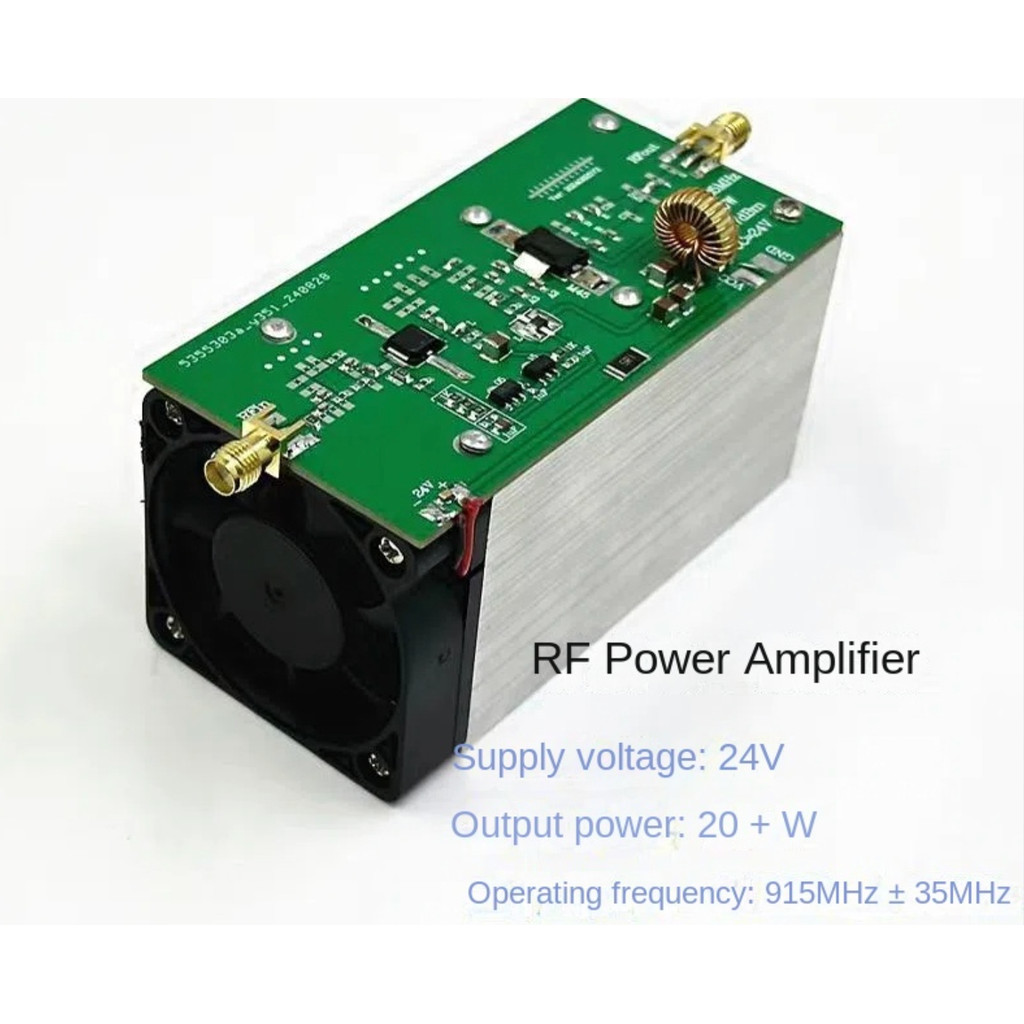 RF power amplifier 915MHz 20W+