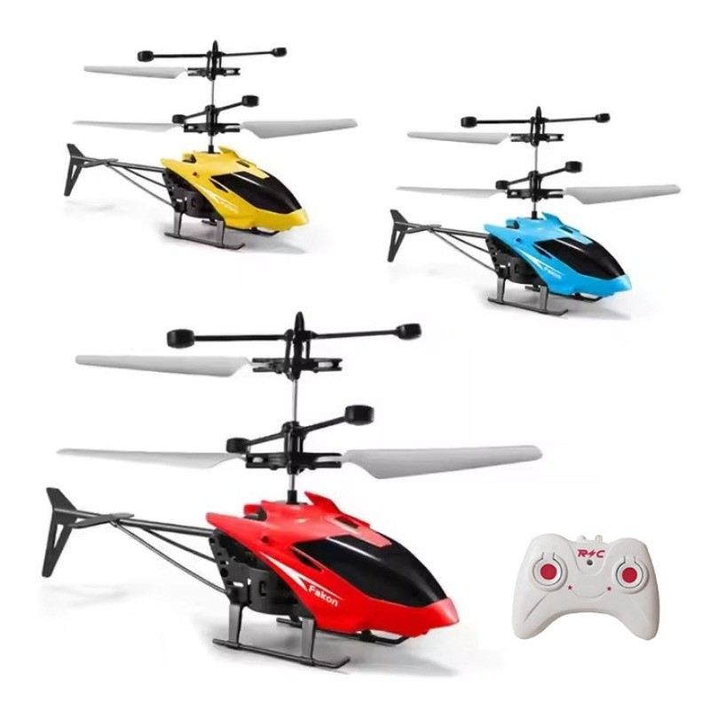 Remote Control Safe Fall-resistant Mini Helicopters Toys Rechargeable RC Helicopters Drone Toys