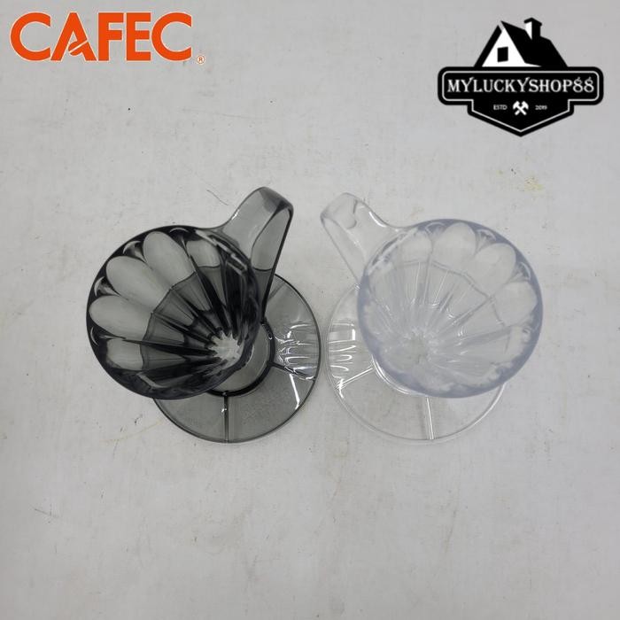 

Ready- Cafec Tritan 27 Flower Coffee Dripper Deep V27 Fdd-27 Kopi Abaca #Gratisongkir