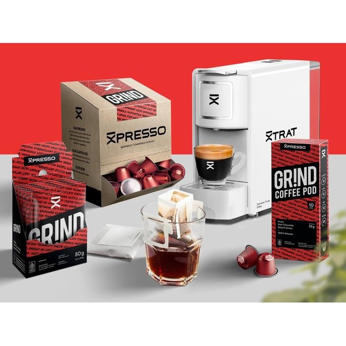 

Ready- Xpresso Kopi Kapsul - Grind - Nespresso Coffee Capsules Compatible #Gratisongkir