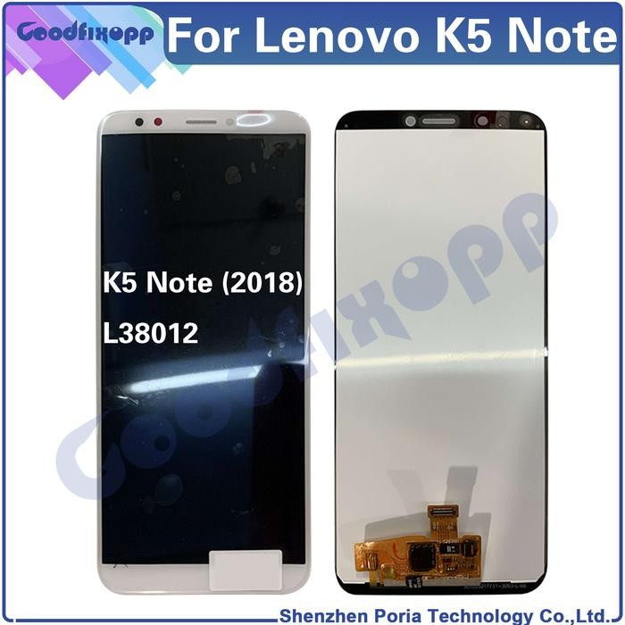 For Lenovo K5 Note (2018) L38012 LCD Display Touch Screen Digitizer Assembly For Lenovo K5Note Repla