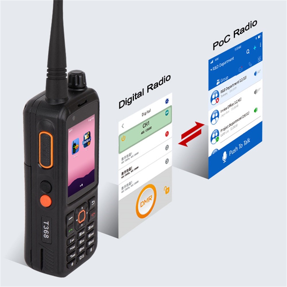 4G LTE GPS Poc Radio DMR Walkie Talkie Accessories for Newest Inrico