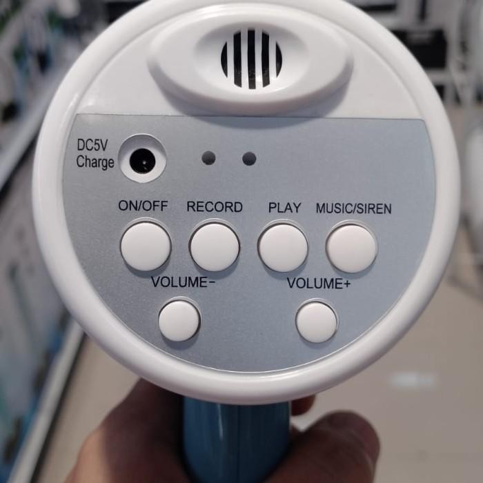 Krisbow Megaphone Rechargeable 20 Watt toa dan 10w