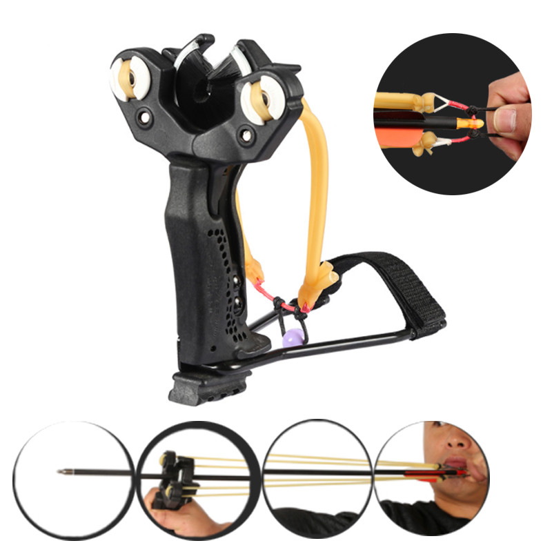 Slingshot Archery High Quality Fishing Catapult Fishing Bow  Powerful Slingshot Catapult рогатка est