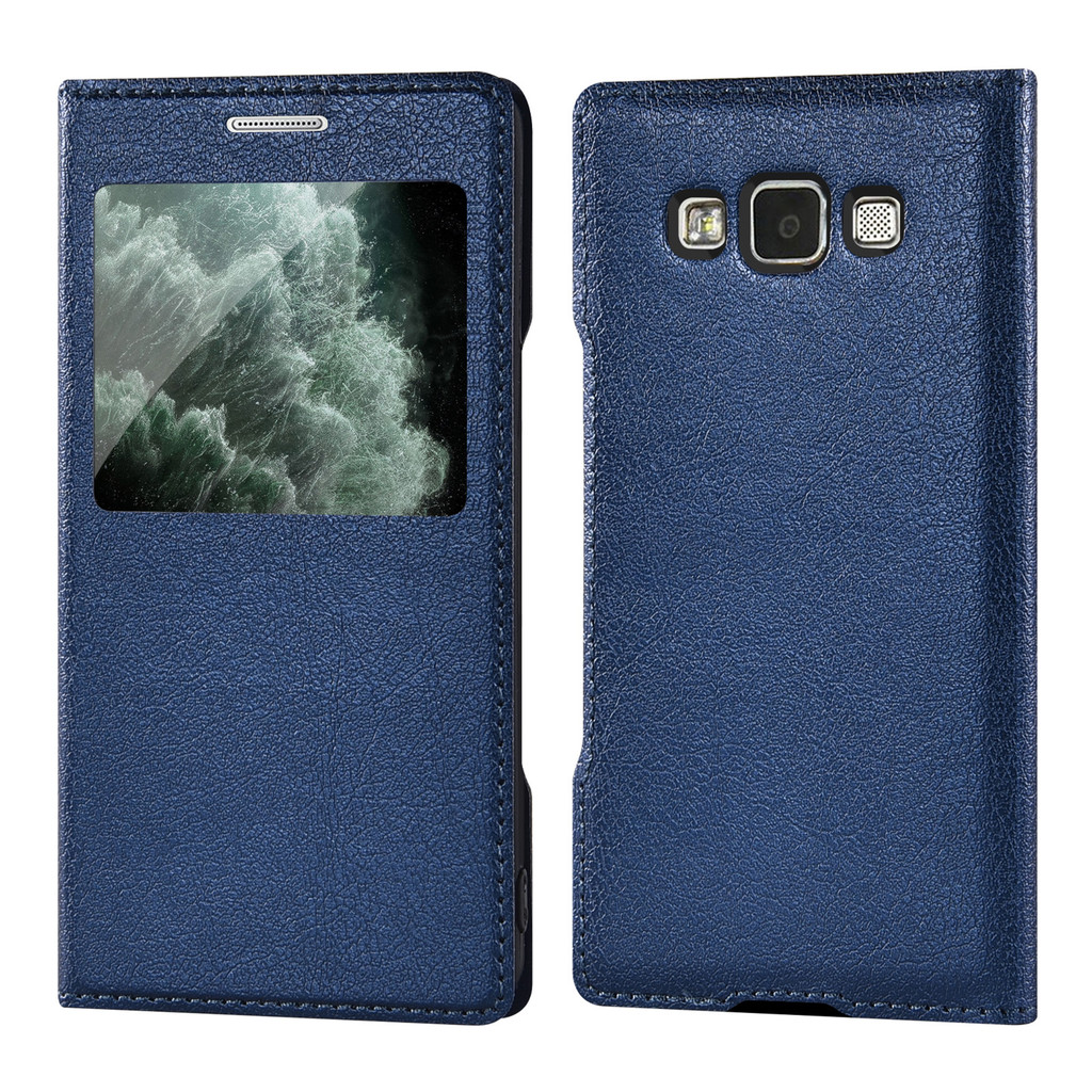 Smart Flip Cover Leather Phone Case For Samsung Galaxy A5 2015 A 5 A3 7 A7 A52015 SM A500 A500F A700