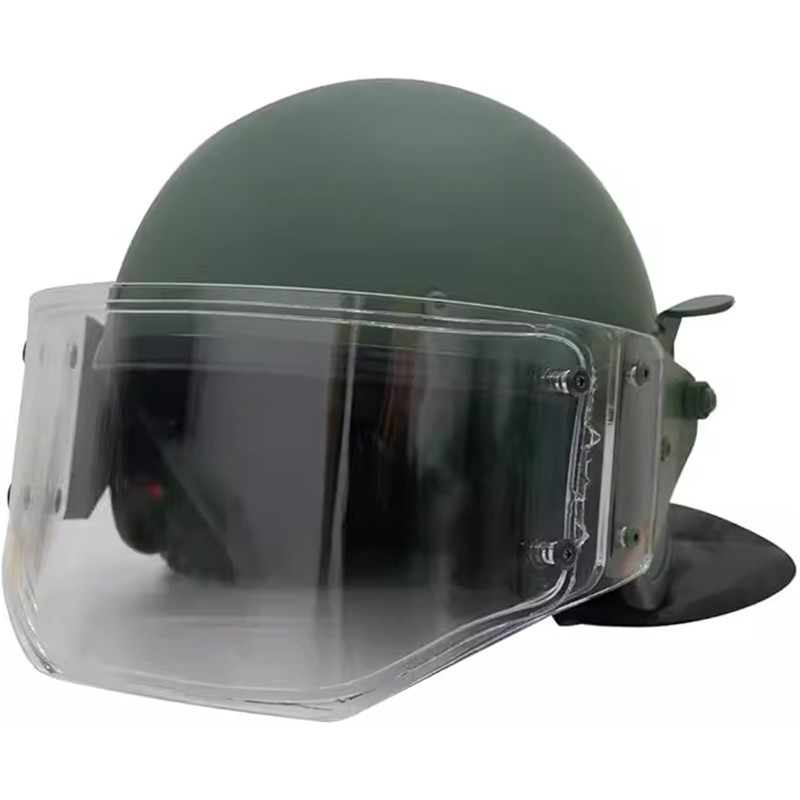 Soviet Russian ZSH-1-2M Helmet Tactical Special Forces Heavy Duty Helmet Protective Face Mask MVD Gu