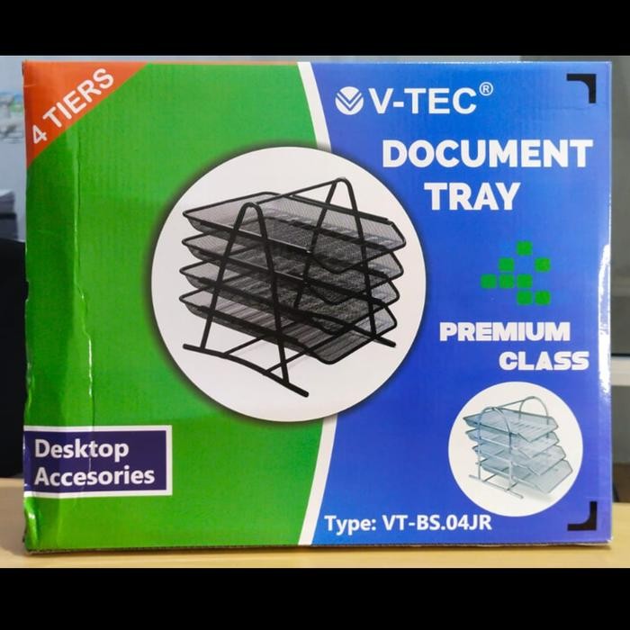 

Bak Surat V-Tec Document Tray 4 Susun Jaring Vt-Bs.04Jr