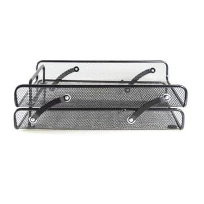 

Rak Dokumen Letter Tray Rak Surat Tempat Surat 2 Susun Odi Hitam