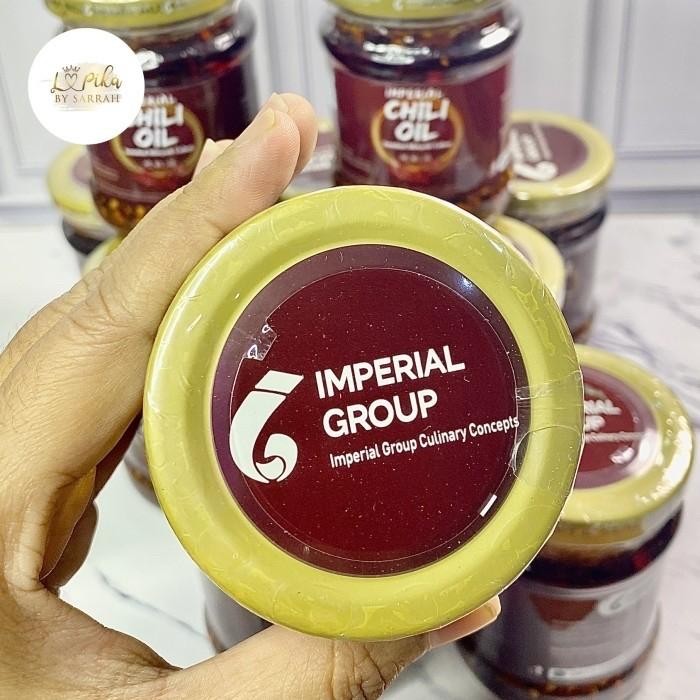

Chili Oil Imperial Kitchen & Dimsum 100% Original (Exp Masih Lama) Free Bag Tanpa Min Pembelian Dan