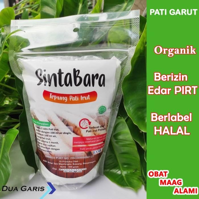 

(Rdm) - Tepung Pati Garut Organik 500Gram / Pati Asam Lambung