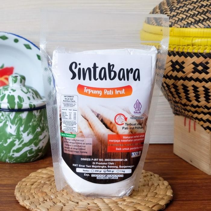 

(Rdm) - Pati Garut / Pati Perut / Pati Irut / Angkrik Tepung Organik