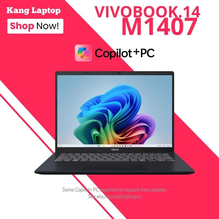 B2AG Asus Vivobook 14 (M1407) Copilot+ Pc Ryzen Ai 5 340 Ram 32Gb 14 Wuxga 300Nits Windows