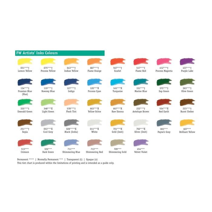 

Daler Rowney Fw Ink Flourescent Orange ( Cat Akrilik )