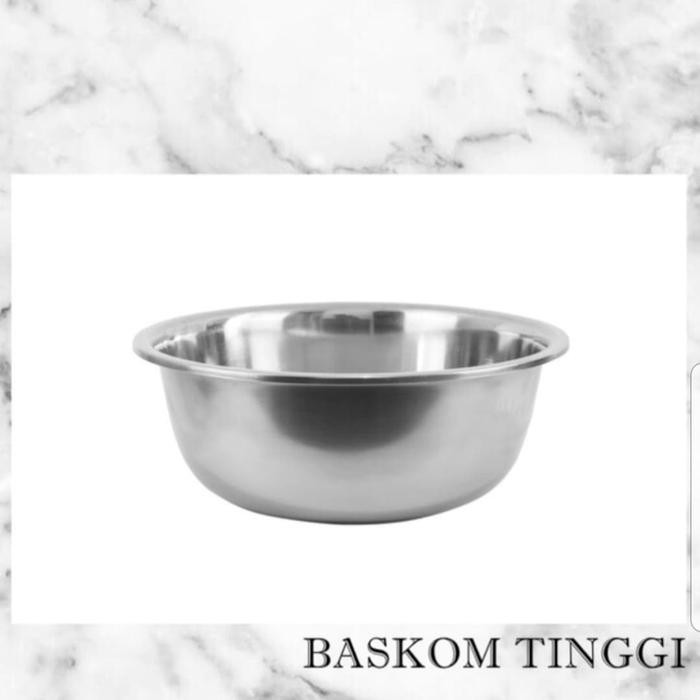 Baskom Stainless / Mixing Bowl / Baskom Tinggi Komodo 40 cm
