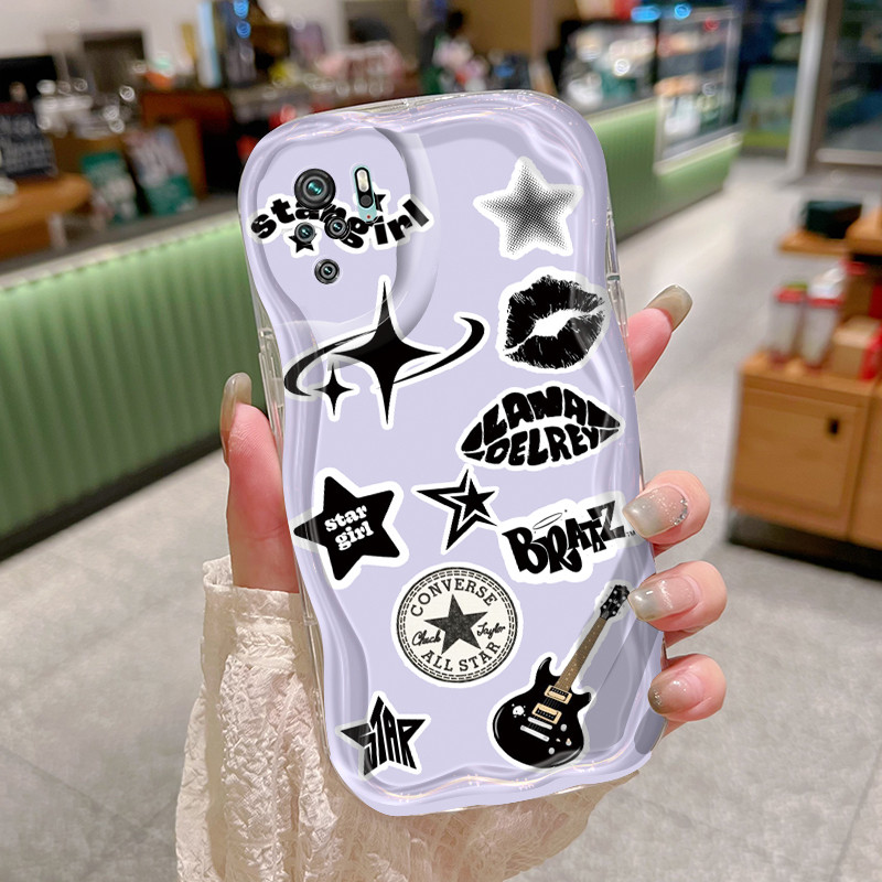 Casing Hp Untuk Xiaomi Redmi Note 10 Note 10s Note 11 SE POCO M5s Case Casing pole Dewa kematian. Ka