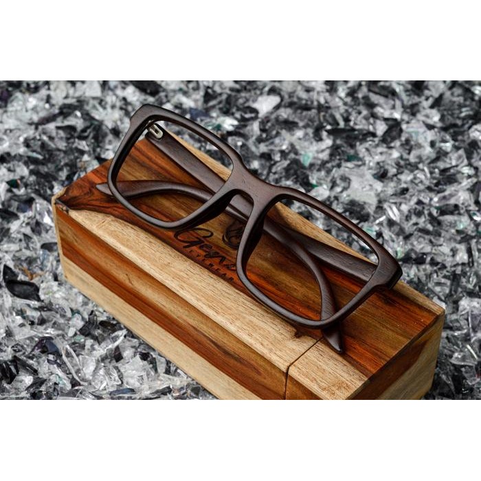 frame kacamata kayu wanita pria kacamata minus 75045 anti radiasi