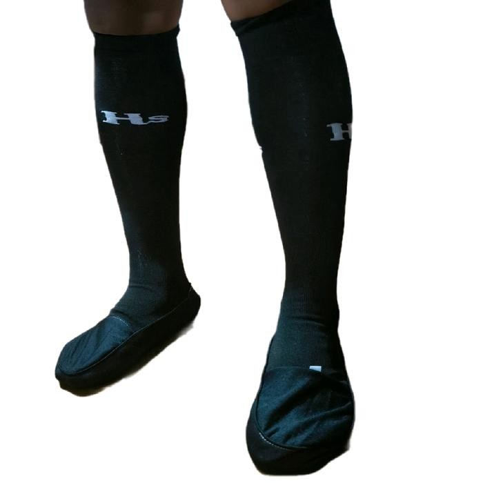 Kaos Kaki Sawah Anti Keong beling ranjau Nyaman dipakai Katun Panjang Tebal Pria Casual - Navy Hitam